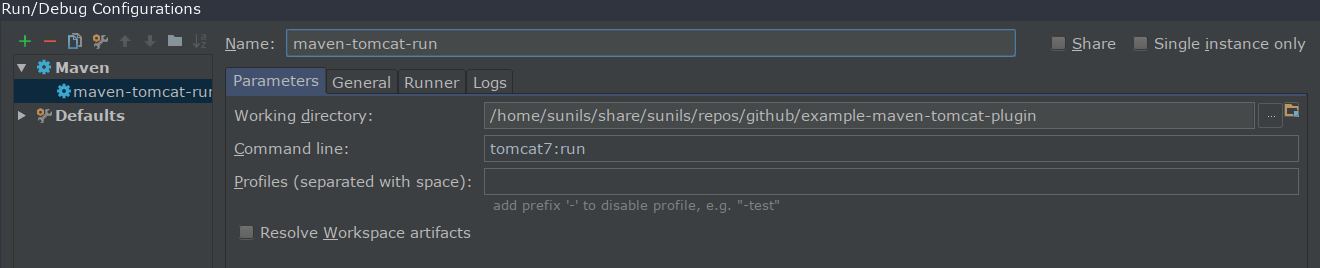 intellij-tomcat-run-configuration